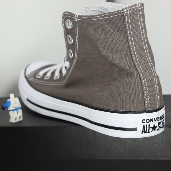 Converse Classic Charcoal Gray All Star High Tops - Picture 6 of 7